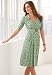 Chadwicks Ruched-Sleeve Knit Dress