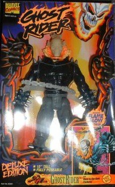  Marvel Ghost Rider Deluxe Edition with Flame Glow Details