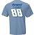 Dale Earnhardt Jr NASCAR #88 Nationwide Fan Up T-Shirt-Light Blue