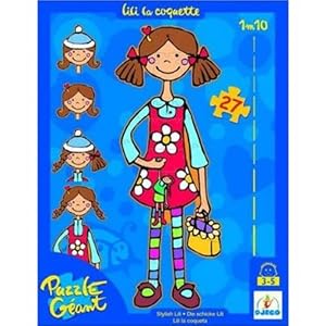 Lili La Coquette Floor Puzzle by Djeco