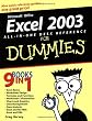 Excel 2003 All-in-One Desk Reference for Dummies