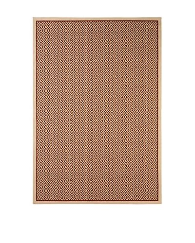 Tapis a Porter Passatoia Veranda Avorio/Mattone 80 x 230 cm