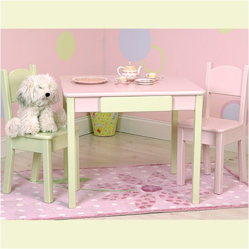 Kitchen: Pastel Pretend Table and Chairs