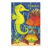  : Underwater Friends Thank You Cards (8 count)
