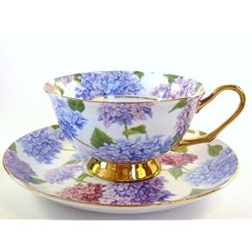 Kayleigh Fine Bone China tea cup and saucer 2 pc. set