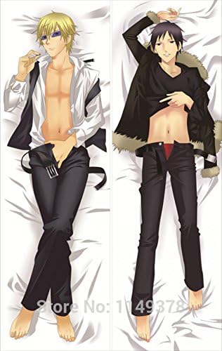 Natural Dreamer Anime Dakimakura Pillow Case Durarara!! Heiwajima Shizuo Orihara Izaya ping (150*50cm )