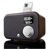 Vers 1.5RX iPod Clock Radio (Dark Walnut)