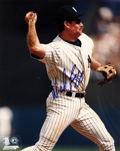 Wade Boggs Autographed/Hand Signed 8x10 Photo - New York Yankees