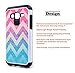 Galaxy J1 Case, Samsung Galaxy J1 Case, Nagebee - Design Premium Heavy Duty Defender Dual Layer Protector Hybrid Phone Cover Case (Hybrid Colorful Wave)