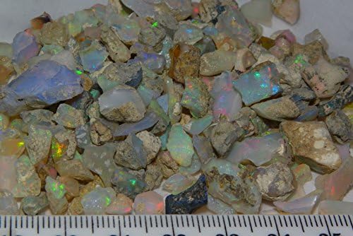 Wello Opal 175cts Small Pieces, Chips, Some Great Color Fires