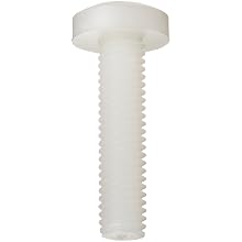 Nylon 6/6 Machine Screw, Fillister Head, Phillips Drive (Metric)