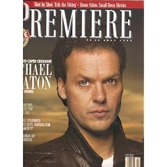 Premiere Magazine July 1989-Michael Keaton Cover Batman Issue