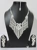 Victorian Jewelry American Diamond Necklace Ring and Earrings Set Mogulinterior