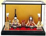 ひな人形 真多呂 作 木目込 雛人形 古今親王 東山雛ケース入セット