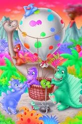 Dino Balloon (20 Piece Tray Puzzle)
