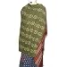 Tie & Dye Shawls Wool Fabric Womens Wraps Dress 80 x 35 inches
