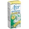 Ayr Saline Nasal Gel No-drip Sinus Spray With Soothing Aloe Vera, 0.75-Ounce Spray Bottles (Pack of 3)