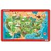 Crocodile Creek USA Map Placemat