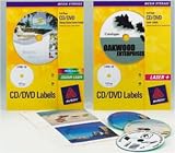 Photo : Avery L7676-100 White CD/DVD Full Face Labels [B/W Laser, 200 Labels]