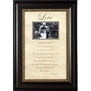 Love is Patient 16x22 framed inspirational photomats photo mats 4x6 opening Love is Patient 16x22 framed inspirational photomats photo mats 4x6 opening