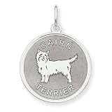 Sterling Silver Cairn Terrier Charm