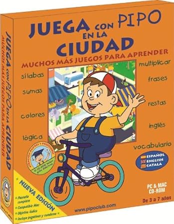 Juega con Pipo en la ciudad