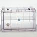 Bel-Art Scienceware 420740002 Clear Secador 4.0 Horizontal Auto-Desiccator Cabinet with Gas Port, 20.4" Width x 13.4" Height x 16.3" Depth