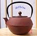 Tetsubin Japanese style Cast Iron red hobnail teapot kettle 1.2L