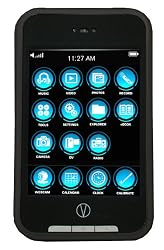 Visual Land V-Touch 2.8-Inch Touchscreen 8GB MP3/MP4 player with Camera including In-Ear Headphones (Black)