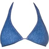 Raisins Blue Crush Rose Halter Bikini Top - Women's