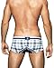 Croota Men's Low Rise Boxer Briefs, TN02M Brown/Blue