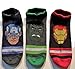 Marvel Heroes 3 Pk Cushioned Low Cut Socks