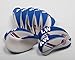 HIFROM Golf US Flag Neoprene Golf Club Head Cover Wedge Iron Protective Headcover for Most Brands White & Blue