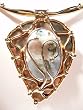 Pendant, Teardrop Leaf