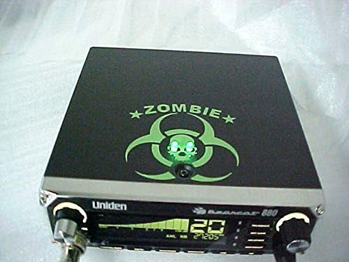 Zombie Amps CUSTOM Peaked Tuned Aligned Uniden 880 Cb Radio 7 color Display