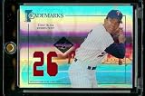 2005 Leaf Limited Team Trademarks Tony Oliva Jersey Minnesota Twins Baseball Card - Mint Condition - Shipped In Protective Display Case!