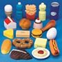 Foam, Grain, Protein, Dairy and Snack Food Set (Set of 19)