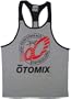 O200BB Otomix Bodybuilding Tank Top (XL, Grey)