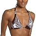 Raisins Juniors' Jamaica Me Crazy Reversible Rose Halter Bikini Top