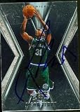 Jason Terry autographed Basketball Card (Dallas Mavericks) 2005 Upper Deck SPX #18