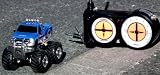 Radio Controlled Mini 5 Channel RC Monster Truck BLUE