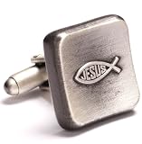 Icthus Christian Cufflinks
