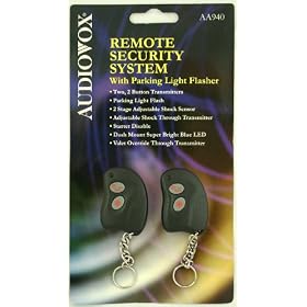 Audiovox AA940 Self Contain Remote Alarm with Parking Light Flash