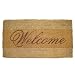 Coir Welcome Doormat - Pale Desert (20x35")