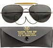 Smoke Lenses US Air Force Style Aviator Sunglasses