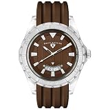 Swiss Legend Men's Portofino Collection Brown Rubber Watch #40045-44