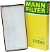 Mann-Filter CU 3360 Cabin Filter for select  Porsche models