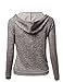 Xpril Women's Basic French Terry Raglan Style Workout Training Hoodie Jackets