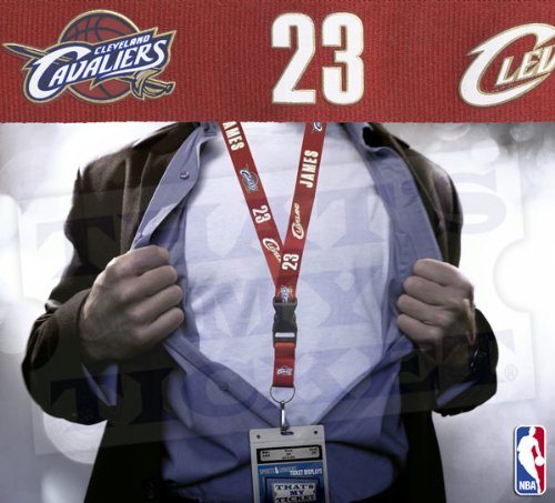Cleveland Cavaliers NBA Lanyard with Ticket Holder - Lebron James