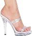 5 Inch Heel Rhinestone Sandal Women'S Size Shoe